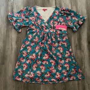 New Betsy Johnson rose dress
